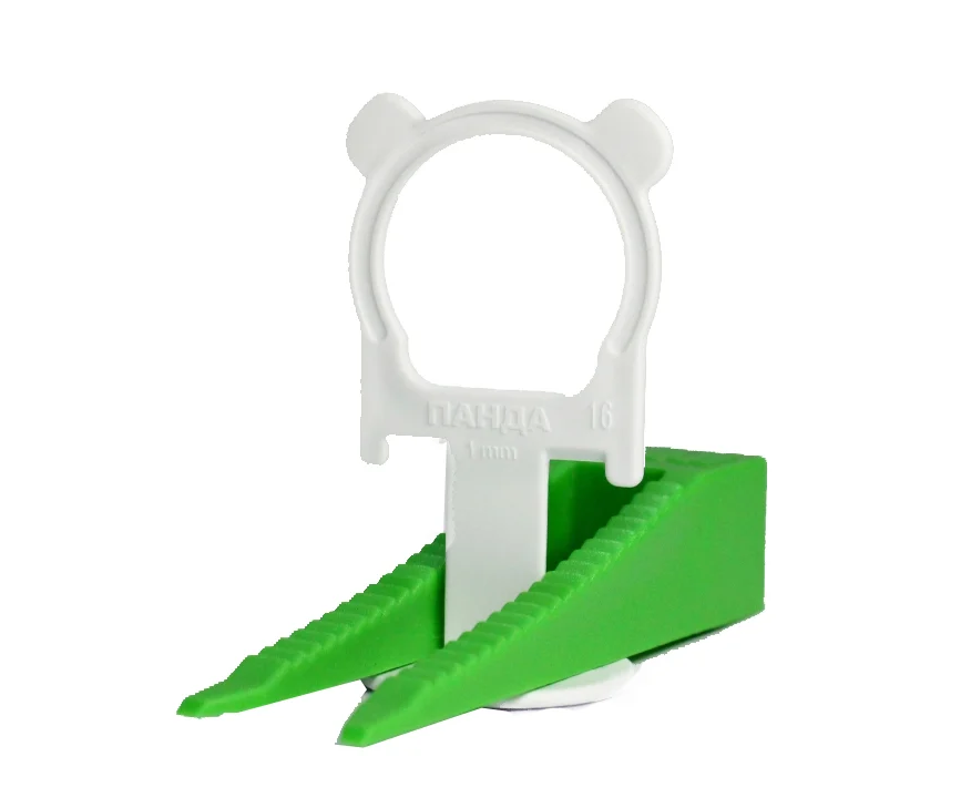 Зажим "Панда" 40 шт + Клин 40 шт 1,0 мм (Россия)