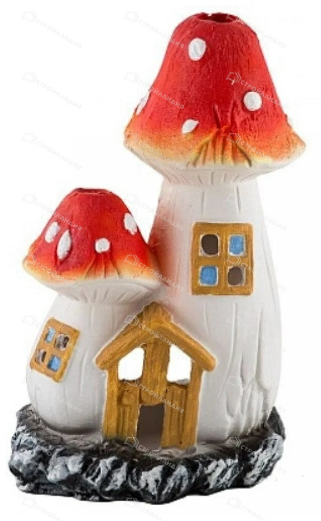 Фигурка садовая "Гриб-теремок" Н-24см Park (Россия)