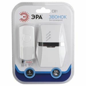 Беспроводной звонок ЭРА C81 (Китай)