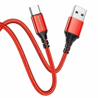 Кабель BX54 Type-C - USB красный BOROFONE (Китай)