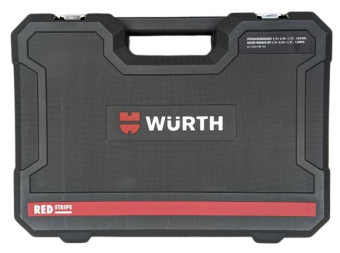 Набор инструментов 1/4, 3/8, 1/2, Red Stripe 154 шт WURTH (Сингапур)