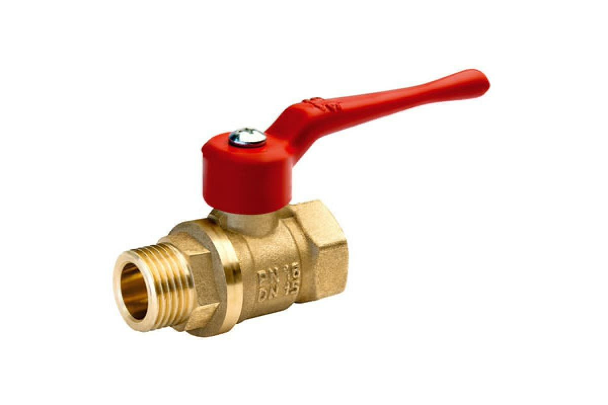 Кран шаровый DN15 PN1,6 МПа 11б27п5/вода г/г ручка (Беларусь)