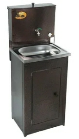 Умывальник Вихрь Комфорт серебристый с нержавеющей мойкой с ЭВН (Россия) Умывальник Вихрь Комфорт серебристый с нержавеющей мойкой с ЭВН (Россия)