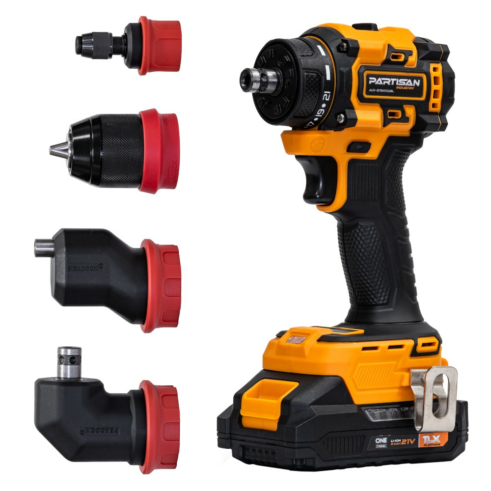 Дрель-шуруповерт аккумуляторная AD-2150QBLPSN (Китай) 