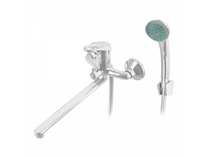  Смеситель для ванны с длинным изливом Wisent WP22028 (Китай)