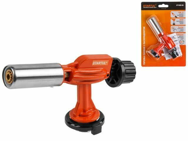 Горелка газовая с пьезоподжигом STARTUL ST1560-06 (Китай)