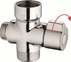 Дивертер с катриджем (12) LAAA-1 (Китай)