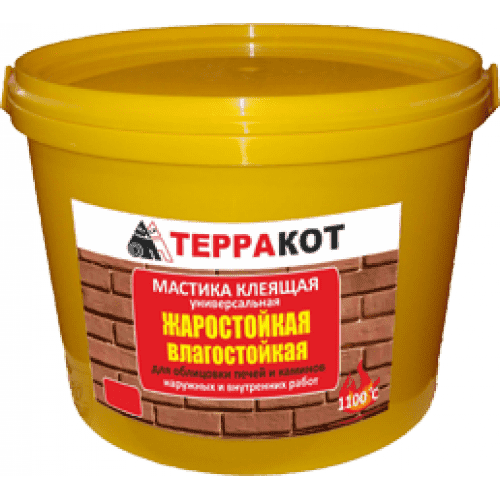 Мастика универсальная Терракот 1100 `С (Россия) в Борисове