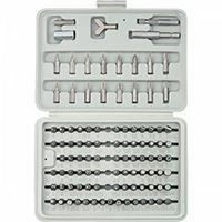 Набор бит, адаптеров для бит, CrV, 100 предметов, (Россия)