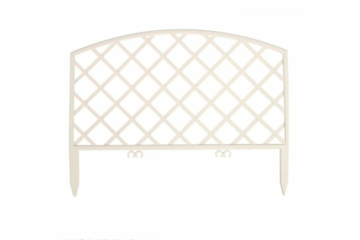 Забор декоративный Romanika 50010 7шт длина 2.95м белый (Беларусь)