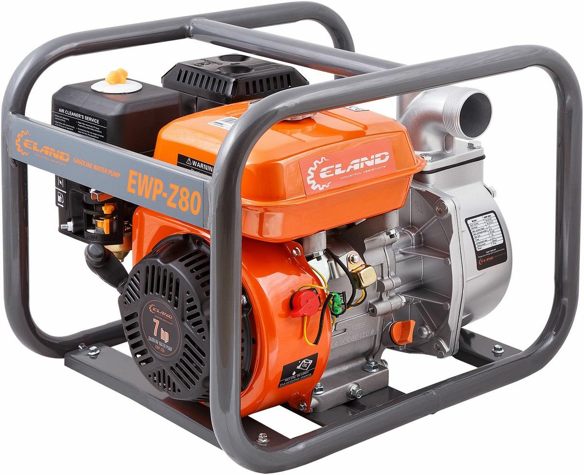 Мотопомпа бензиновая EWP-Z80 ELAND (Китай)