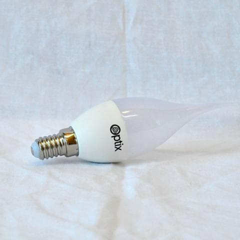 Лампа светодиодная OLB-01-W-C37-5-230-4K-E14-FR (Китай)