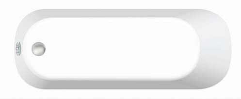 Ванна акриловая Bonito Home Salsa с ногами (Польша)