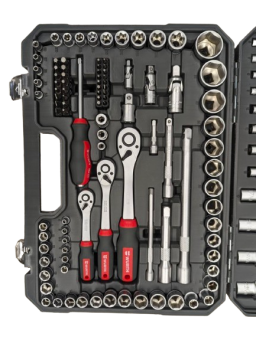 Набор инструментов 1/4, 3/8, 1/2, Red Stripe 154 шт WURTH (Сингапур)