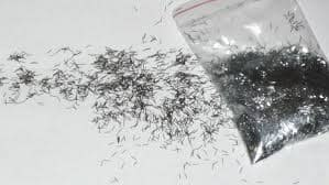 Блестки люрекс серебро 10гр SP (Россия)