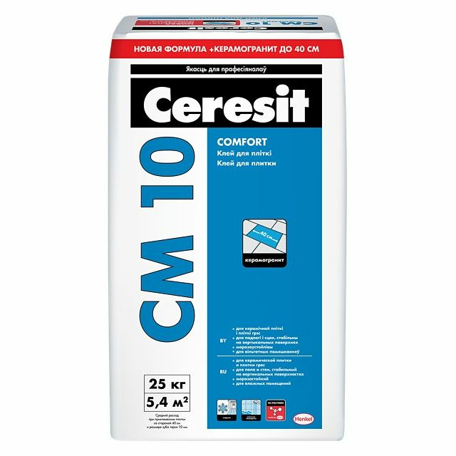 Клей для плитки Ceresit CM10 в Борисове