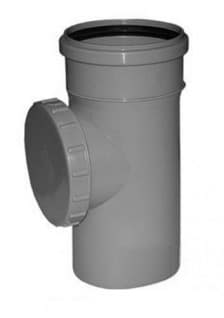 Прочистка канализационная внутренняя ПП 110 (Польша) Прочистка канализационная внутренняя ПП 110 (Польша)