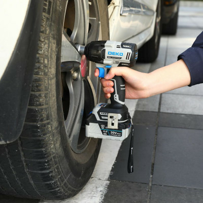 Аккумуляторный гайковерт ударный DEKO ZKIS (Китай)