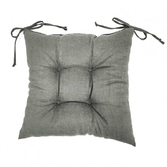 Подушка для сидения Канвас-28 42*42см серый (Беларусь)
