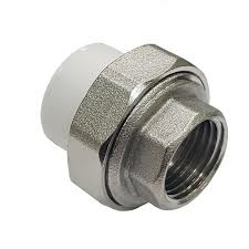 Муфта разъемная комбинированная ПП с внутр.резьбой d25*3/4" серая Муфта разъемная комбинированная ПП с внутр.резьбой d25*3/4" серая