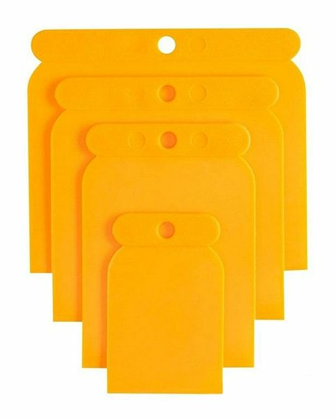 Шпатели пластмассовые, японские, набор 4штуки, HARDY (Польша)