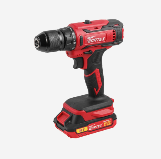 Дрель-шуруповерт аккумуляторная WORTEX BD 1820-1 Li (Китай) 