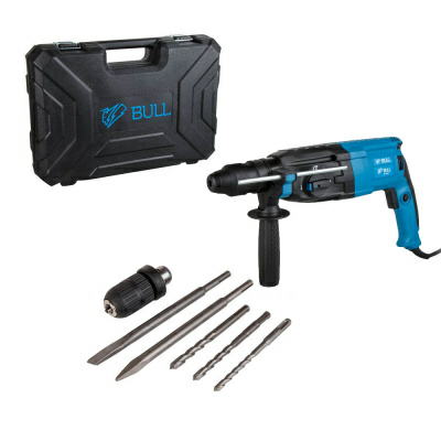 Перфоратор BULL BH 2802 в чемодане (0329082) (Китай)
