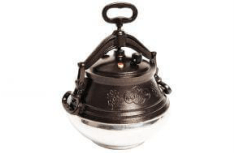 Казан алюминиевый афганский (полированный ,с ручками) (Афганистан)