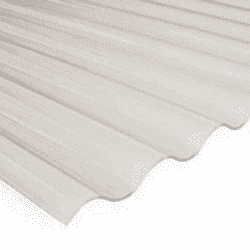 Профилированное покрытие прозрачное 2,0м (76/18) (Россия)