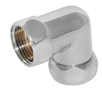 Уголок латунный для полотенцесушителя г/г 1х3/4" ED255 (Россия)