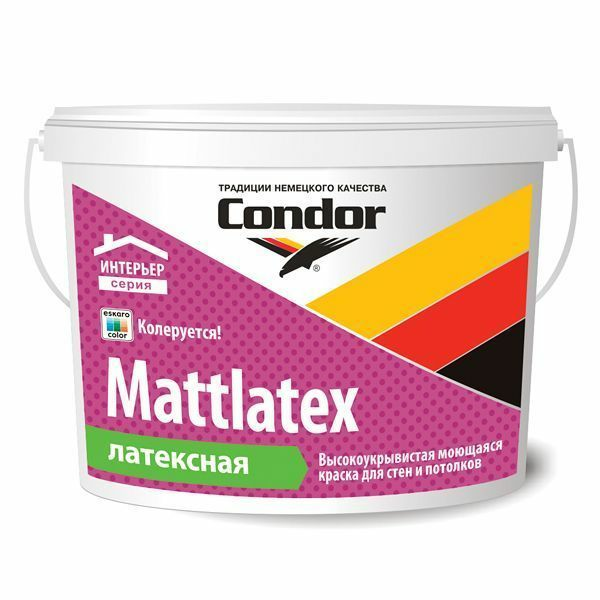 Краска CONDOR ВД Mattlatex|купить Практик Борисов