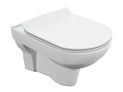 Комплект подвесной унитаз City Clean On с инсталляцией Link Pro с кнопкой Estetica хром A64121 Cersanit (Россия)