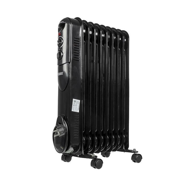 Масляный радиатор ОМПТ- 9НЧ 2000Вт Ресанта (Россия)