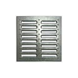 Решетка водоприемная к дождеприемнику Basic РВ-28.28 штампованная стальная оцинкованная (Россия)