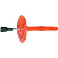 Держатель теплоизоляции 10x90 со стальным гвоздем с термо-заглушка (Китай)