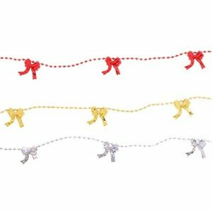 Елочное украшение "Бантики" 2, 5 м 10468483 (Китай)