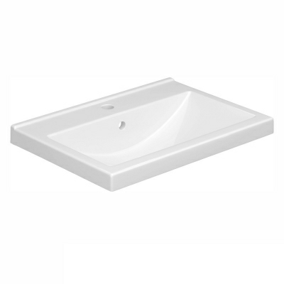 Умывальник встраиваемый керамический Тобаго 60 м с/о белый с 1 (Беларусь) Умывальник встраиваемый керамический Тобаго 60 м с/о белый с 1 (Беларусь)