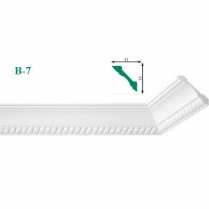 Плинтус потолочный Exclusive B-7,(Польша).