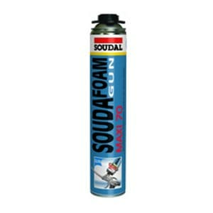 Монтажная пена пистолетная Soudal Gun Maxi P70 870мл (Бельгия) Монтажная пена пистолетная Soudal Gun Maxi P70 870мл (Бельгия)