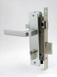 Замок врезной бронза Аллюр 126 (Россия)