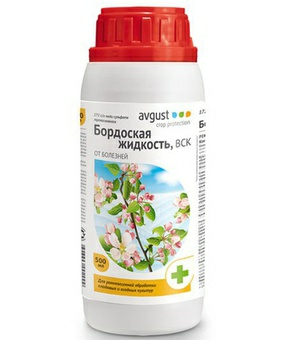 Фунгицид Бордоская жидкость для плодовых культур комплексный 500мл (Россия)