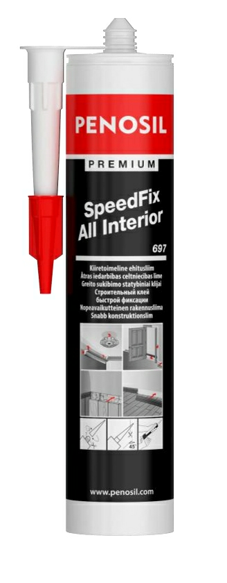 Клей монтажный PENOSIL SpeedFix Acrylic High Tack 697 280мл (Эстония)