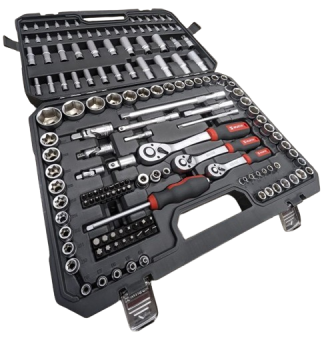 Набор инструментов 1/4, 3/8, 1/2, Red Stripe 154 шт WURTH (Сингапур)