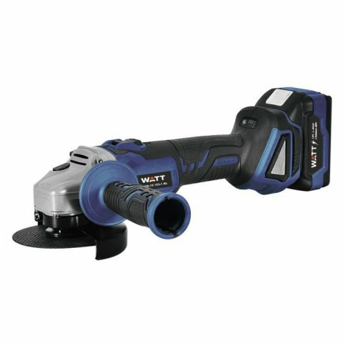 Углошлифмашина аккумуляторная WATT WWS-18/125-1 BL (Китай)