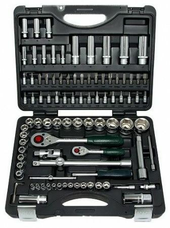 Набор инструментов 1/2"&1/4", 94 предмета 6граней, Force 4941R-5 (Тайвань)