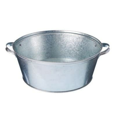 Таз 7л оцинкованный (Беларусь)