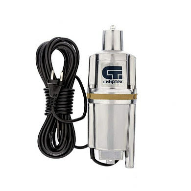 Вибрационный насос СВН300Н-10 нижний забор 300Вт Сибртех (Китай)