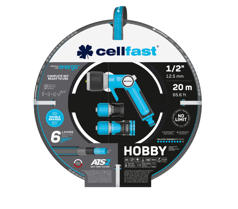 Набор для полива HOBBY 1/2" 20 м 16-209 (Польша)