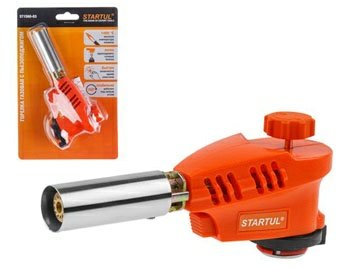 Горелка газовая с пьезоподжигом STARTUL ST1560-03 (Китай)