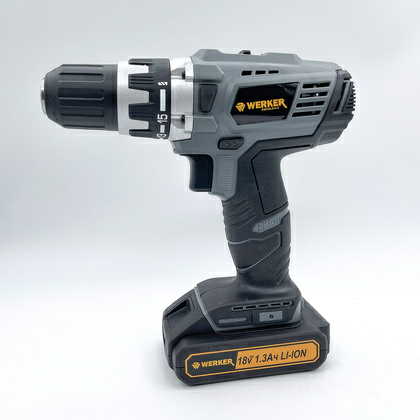 Дрель-шуруповерт аккумуляторная WERKER EWCDL814-2 (Китай)